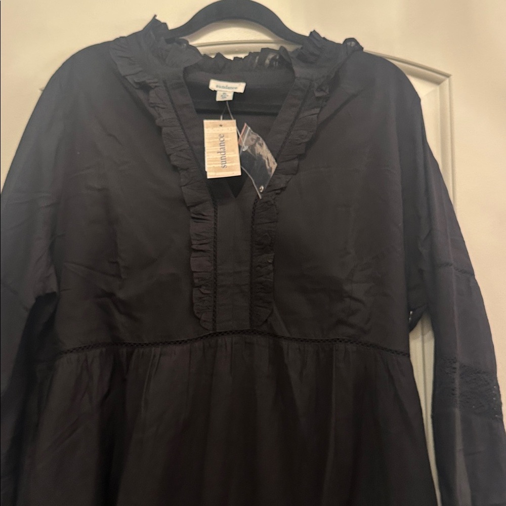 Sundance Midnight Ruffle Blouse - Picture 3 of 3
